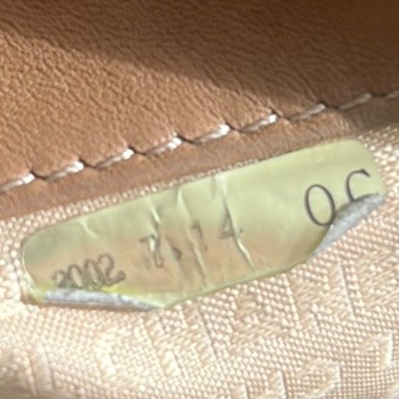 CHANEL brown suede chain shoulder bag 2002 vintage - Picture 9 of 11